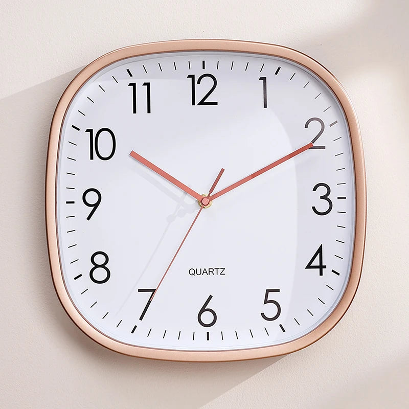 12 Inch Large Digital Wall Clock Household Fashion Ultra Silent Clock Bedroom Living Room Decoration Wall Atmospheric Clock