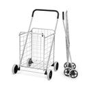 Heavy Duty Folding Utility Shopping Double Cart