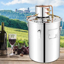 Water Alcohol Distiller with 2 Stainless Steel Pots