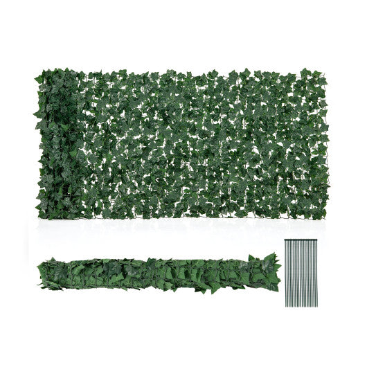 Artificial Lily Leaf Privacy Fence for Garden Yard Balcony Deck