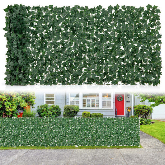 Artificial Lily Leaf Privacy Fence for Garden Yard Balcony Deck