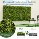 12 Pieces 20 Inch x 20 Inch Artificial Hedge Eucalyptus Panels