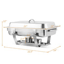 2 in 1 Electric Warming Tray with Temperature Control