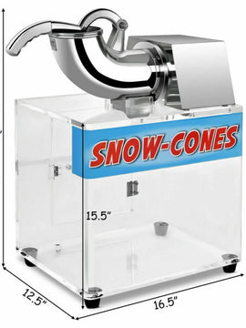 Electric Snow Cone Machine Ice Shaver Maker