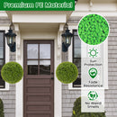 2 PCS 20 Inch Artificial Plant Boxwood Topiary Ball