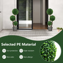 36 Inch Tall Artificial Boxwood Topiary Tree in Pot