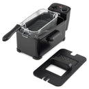 3.2 Quart Electric Stainless Steel Deep Fryer with Timer