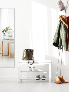 43 x 15 Inch Wall Mounted Frameless Full Length Mirror
