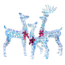 3-Piece Pre-Lit Christmas Deer Family Set
