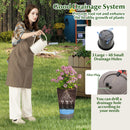 45 cm Tall Flower Pot Set of 2 with Insert Bucket and Handle Design