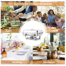 2 in 1 Electric Warming Tray with Temperature Control