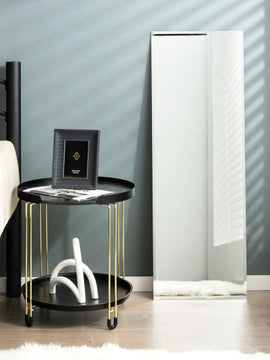 43 x 15 Inch Wall Mounted Frameless Full Length Mirror