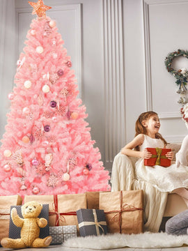 7.5 Feet Hinged Artificial Christmas Tree Full Fir Tree
