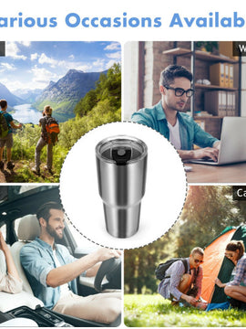 30oz Stainless Steel Tumbler Cup Double Wall Vacuum Insulated Mug with Lid
