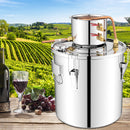 Water Alcohol Distiller with 2 Stainless Steel Pots