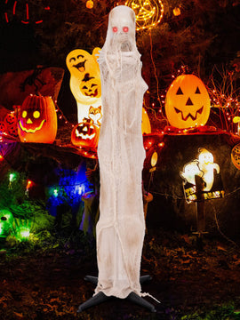 Lighted and Animated Halloween Decoration Outdoor Skeleton with LED
