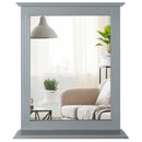 Wall-Mounted Multipurpose Vanity Mirror with Shelf