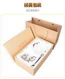 201-300ml enamel coffee cup set dish Saucer  Set European style mug cup tea cup tea set