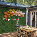 12 Pieces 20 x 20 Inch Artificial Boxwood Wall Panels with Insertable Branches