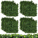 12 Pieces 20 x 20 Inch Artificial Boxwood Wall Panels with Insertable Branches
