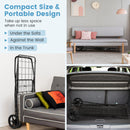 Heavy Duty Folding Utility Shopping Double Cart