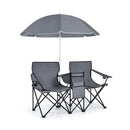 Portable Folding Camping Canopy Chairs with Cup Holder