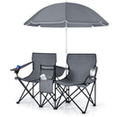 Portable Folding Camping Canopy Chairs with Cup Holder