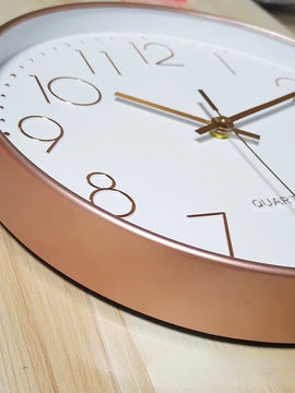 Digital Wall Clock 12 Inch Modern Design In Plastic For Home Décor
