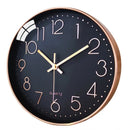 Digital Wall Clock 12 Inch Modern Design In Plastic For Home Décor