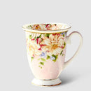 Luxury British Style Coffee Cup – High Quality Ivory Porcelain Ceramic Mug for Afternoon Tea and Office
