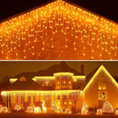 LED Curtain Icicle String Light Christmas Decorations for Home Outdoor Street Décor