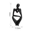 Nordic Abstract Woman Sculpture – Vilead Resin Thinker Figurine for Modern Home Decoration