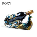 Peacock Wine Holders For Wine Bottle
