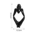 Nordic Abstract Woman Sculpture – Vilead Resin Thinker Figurine for Modern Home Decoration