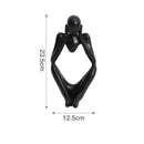 Nordic Abstract Woman Sculpture – Vilead Resin Thinker Figurine for Modern Home Decoration