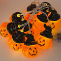 Halloween Pumpkin Led Light Lamp Creative Lantern Decoration Flashing Light Gypsophila Ghost Festival Dress Up Glowing