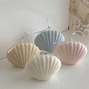 Shell Candle Home Decoration Shooting Background Props  Birthday Decoration Soy Wax Scented Candles