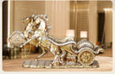 Wine Rack In European Style With Horse For Home Decoration In A Creative Way
