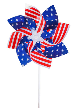American Flag Hanging Swirls Of Patriotic Outdoor Decor For 4th Of July With Stars As Patriotic Banner