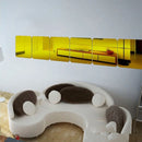 36pcs/set Mirror Wall Sticker 3D Rounded Square Acrylic Decal DIY Self Adhesive Stickers for Home Bathroom Bedroom Decor 15x15cm