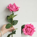 Artificial Flowers Rose in Silk 5pcs/lot 12cm with Real Touch for Home Décor Wedding Bouquet Party