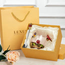 Beautiful Flower Tea Glass Mug Enamel Coffee Cup and Mug for Hot and Cold Drinks Home Tea Cup Spoon Set Perfect Gift for Mom