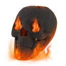 Halloween Fire Pit Skull Halloween Decoration-Beige