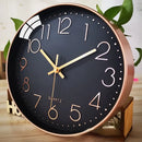 Digital Wall Clock 12 Inch Modern Design In Plastic For Home Décor