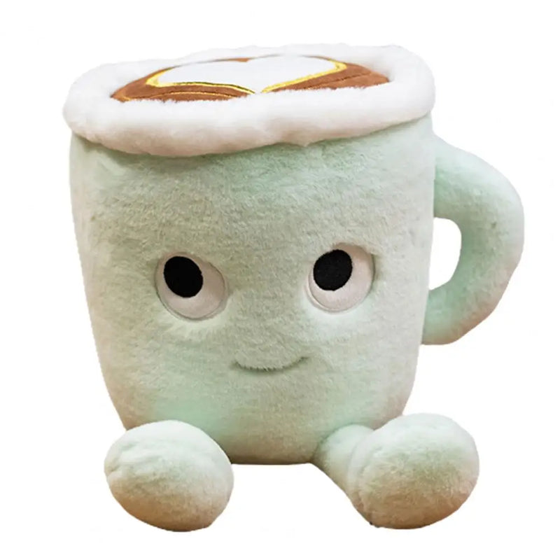 20cm/30cm Creative Coffee Cup Pillow Cushion Interesting Wear-Resistant Cappuccino Collection Cushion for Birthday