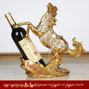Wine Rack In European Style With Horse For Home Decoration In A Creative Way