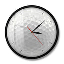 Golf Ball 3D Wall Clock – Silent Non-Ticking Frameless Decorative Watch for Golf Club, Sports Golfers Gift