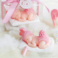Smokeless Sleep Baby Candles – 10pcs Cute Party Favors for Baby Shower, Birthday & Kids Celebration