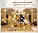Wine Rack In European Style With Horse For Home Decoration In A Creative Way
