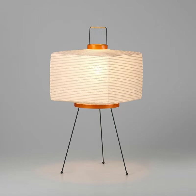 Japanese-Style Wabi-Sabi Noguchi Isamu Rice Paper Lamp For Living Room Or Study Room